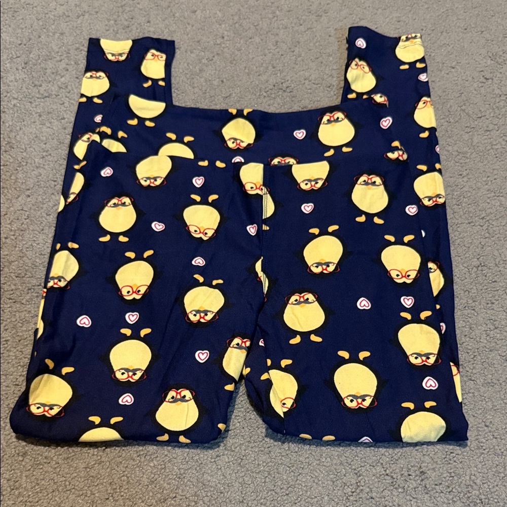 LuLaRoe Penguin Print Leggings